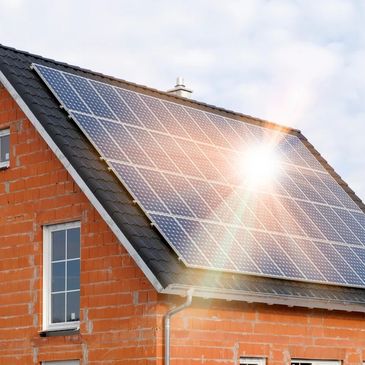 Solar Array on a house