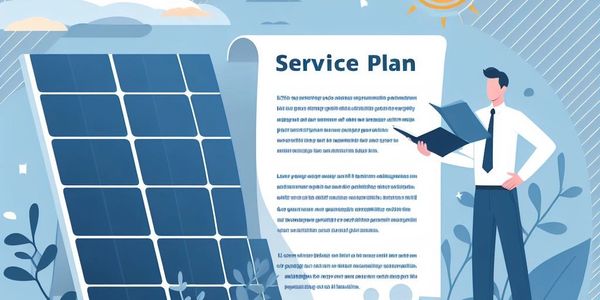 Solar panel yearly service plan