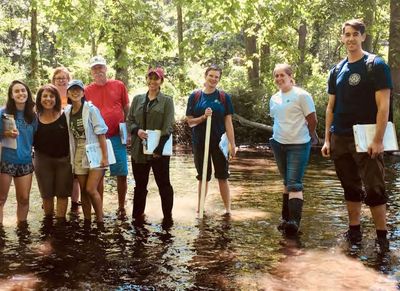 Volunteers have carried out stream assessments over most of the length of the river