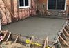 New slab foundation