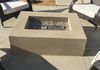 Concrete fire pit