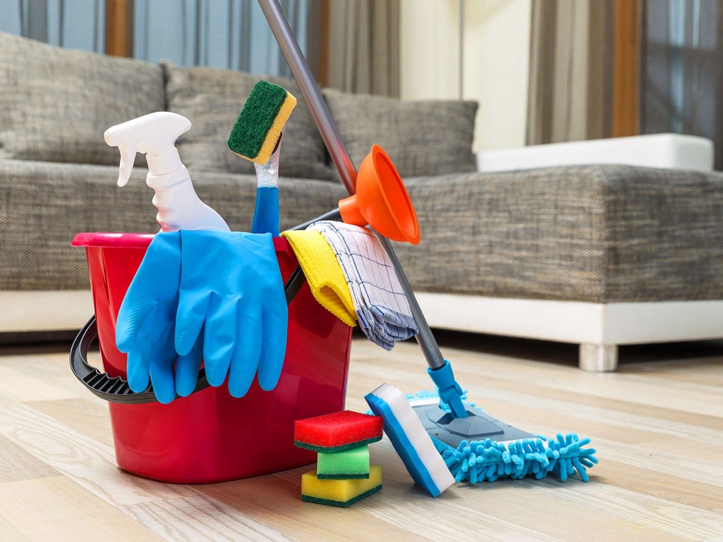 home cleaning company supplies