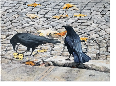 Original Oil Painting on stretched canvas
14 x 18