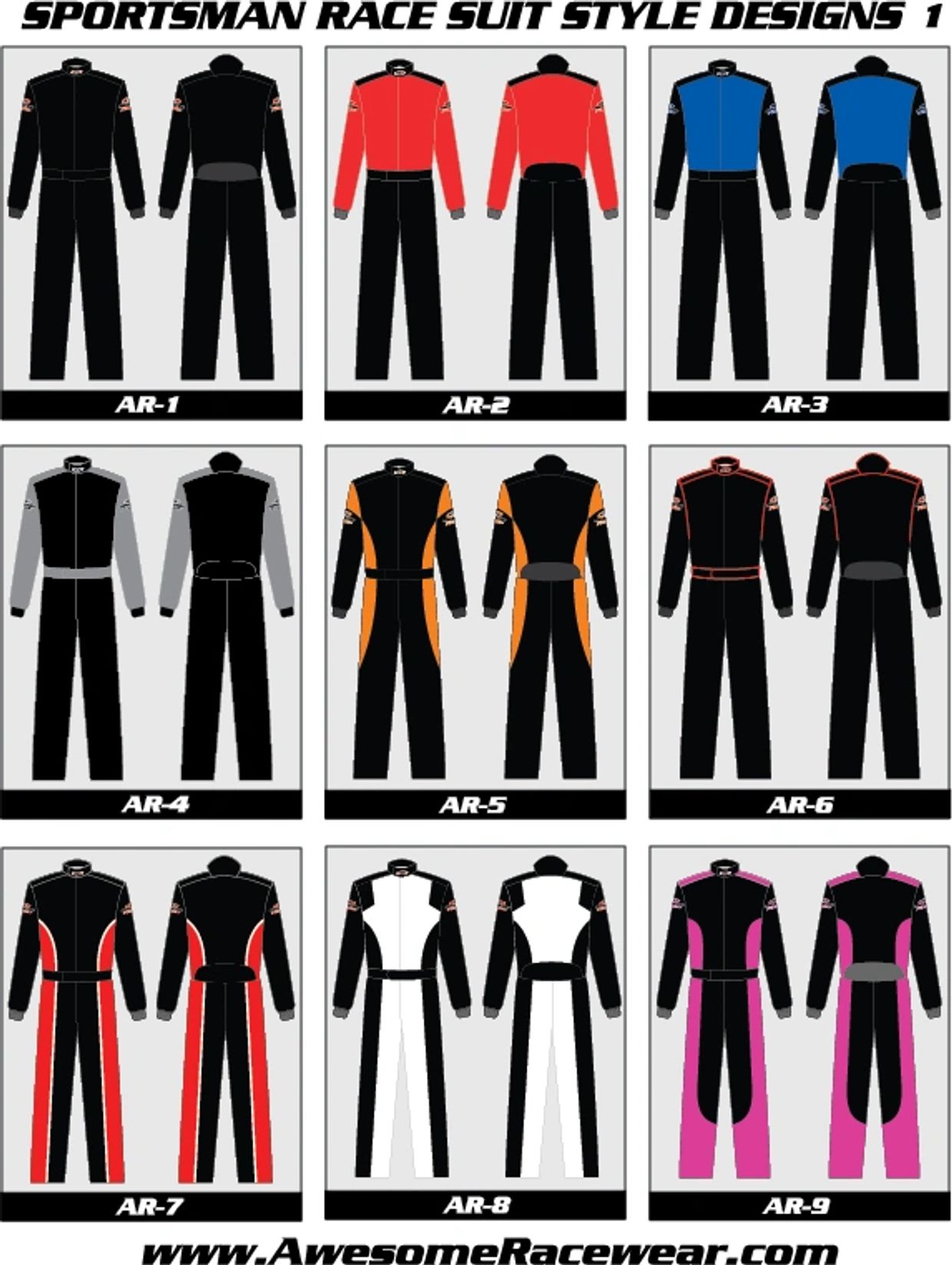 CUSTOM FIT FORM & SUIT OPTIONS - DS Racewear