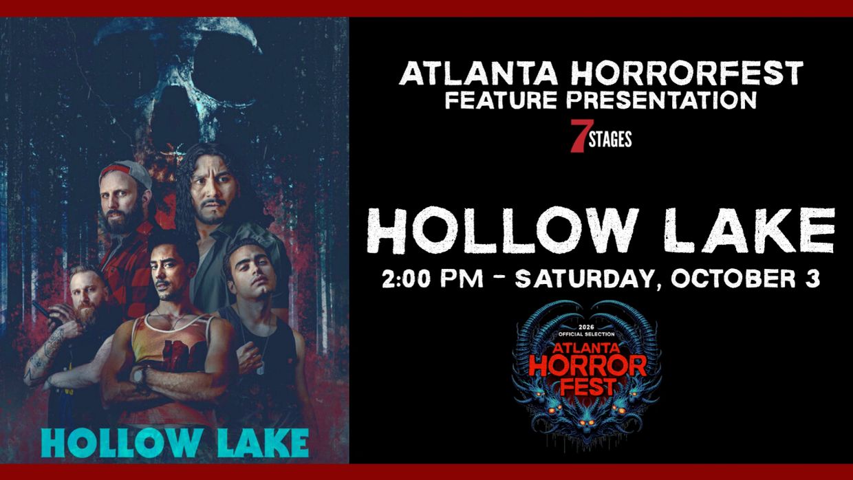 Poster for "Hollow Lake" at Atlanta Horrorfest.