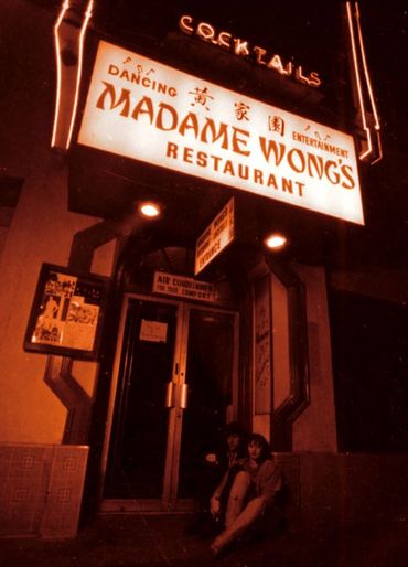 The Pop at Madame Wongs in Chinatown, The Pop played both The Chinatown & West L.A. Wong's clubs doz