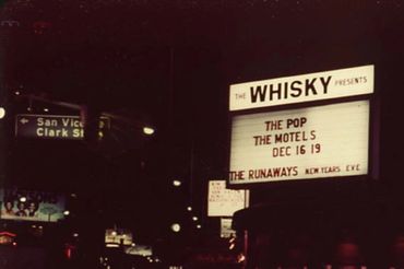 One of the many shows The Pop played at The Whisky.