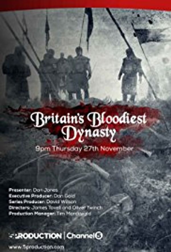 TV Series - Britain's Bloodiest Dynasty
Dir -  James Tovell
Prod - C5
VFX Supervisor - Nigel Hunt