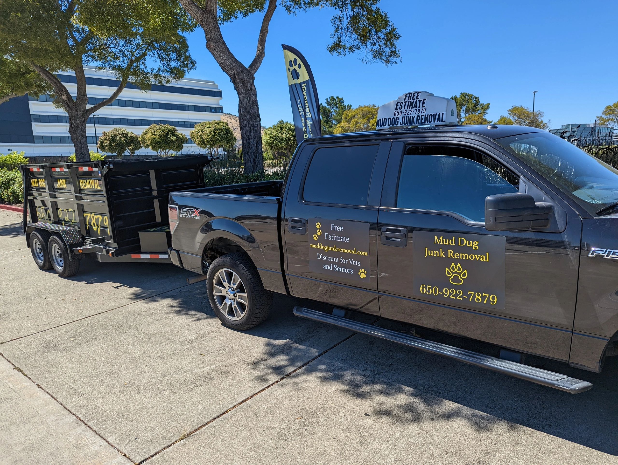 Mud Dog Junk Removal Junk Removal, Discounts for Vets and Seniors