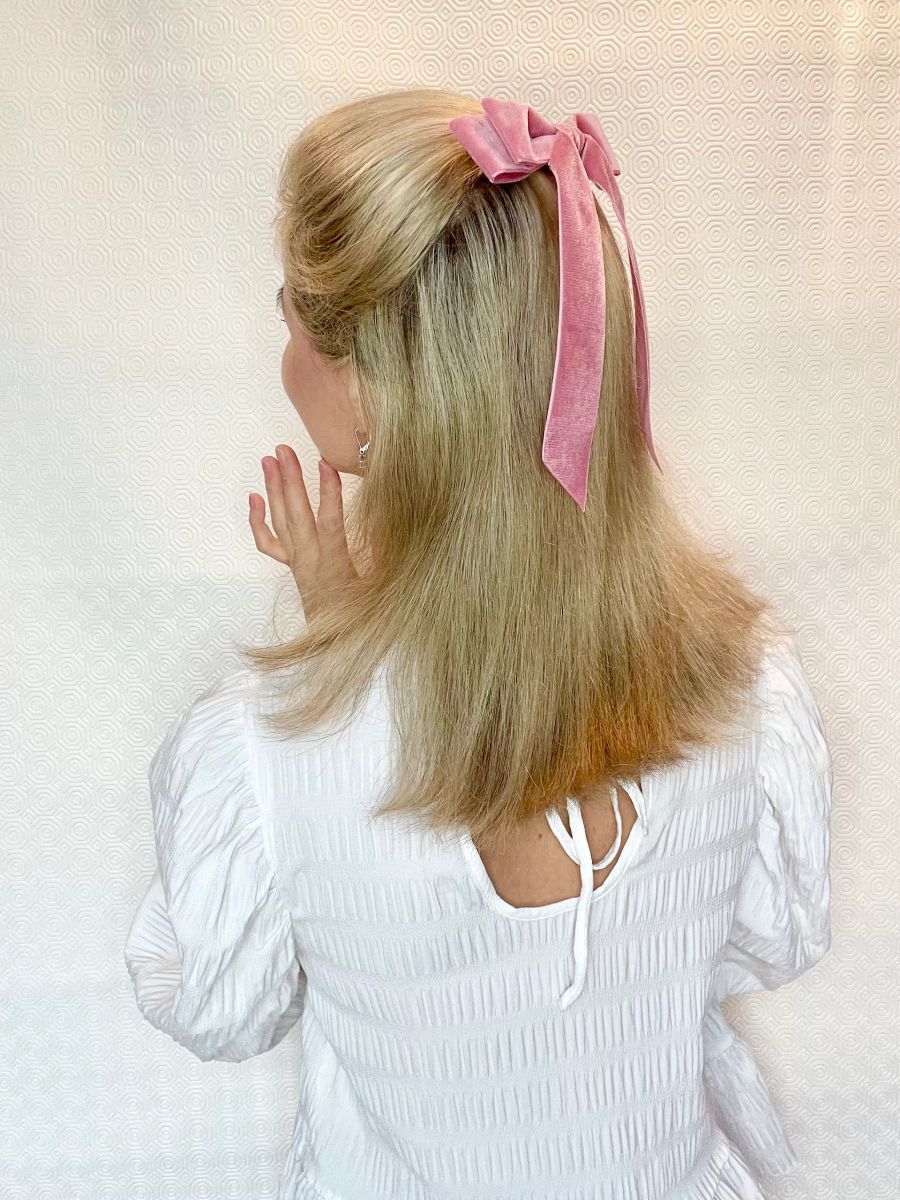 Regina Red Velvet XL Big Hair Clip