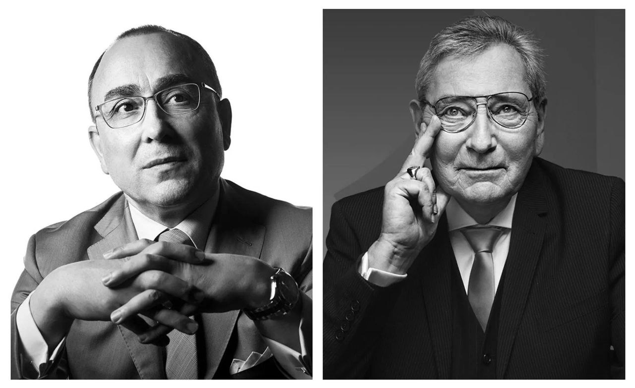 Mr Carlos Dias (left) and Mr Roger Dubuis (right)