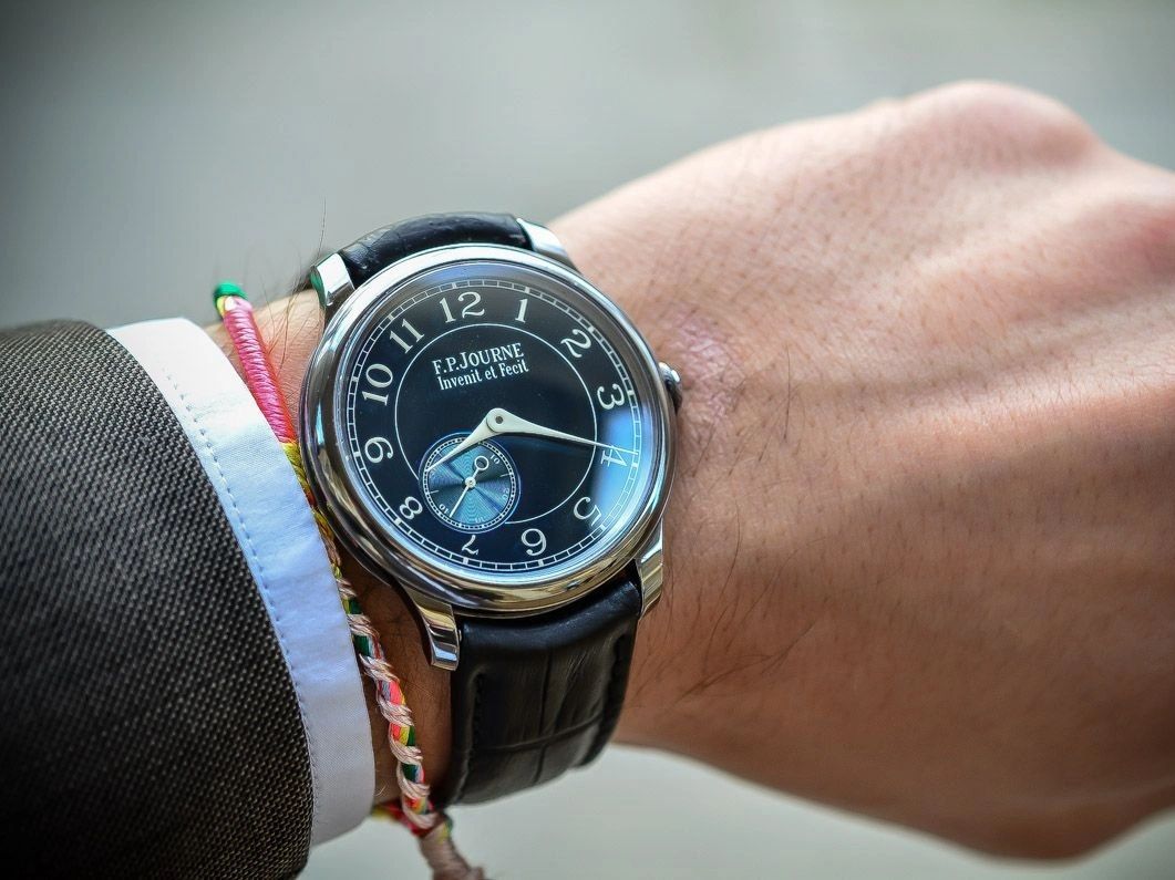 The now iconic Tantalium cased Chronomètre Bleu