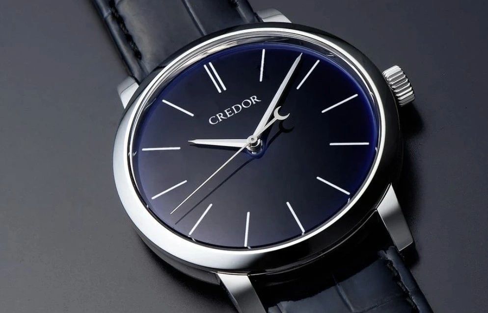 No photo can do justice to the beauty of the hand-painted porcelain dial of the Credor Eich II No photo can do justice to the beauty of the hand-painted porcelain dial of the Credor Eich II