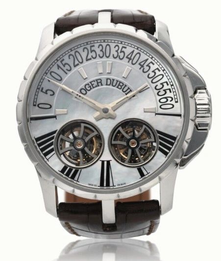 Roger Dubuis' first Excalibur Double Tourbillon Retrograde