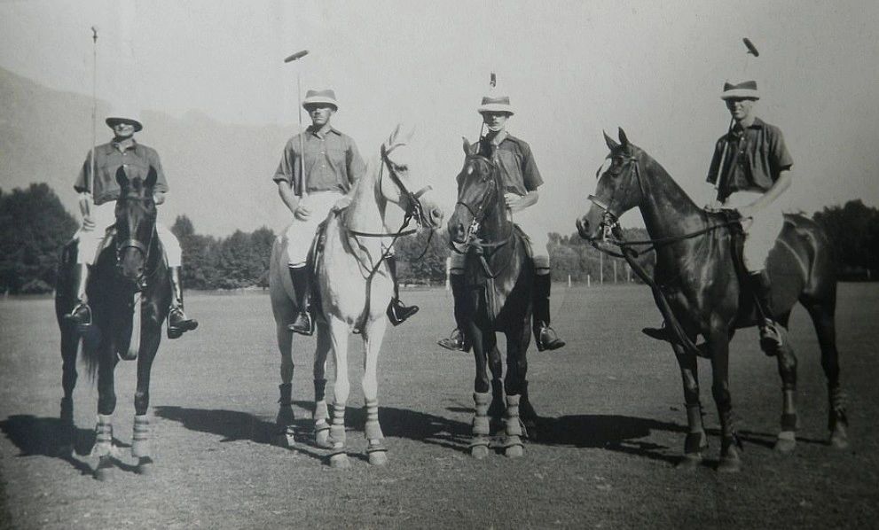 British Polo players in India - Circa 1933 British Polo players in India - Circa 1933