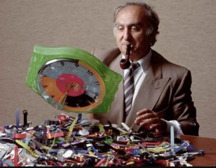 Mr Hayek with the Swatch Revolution