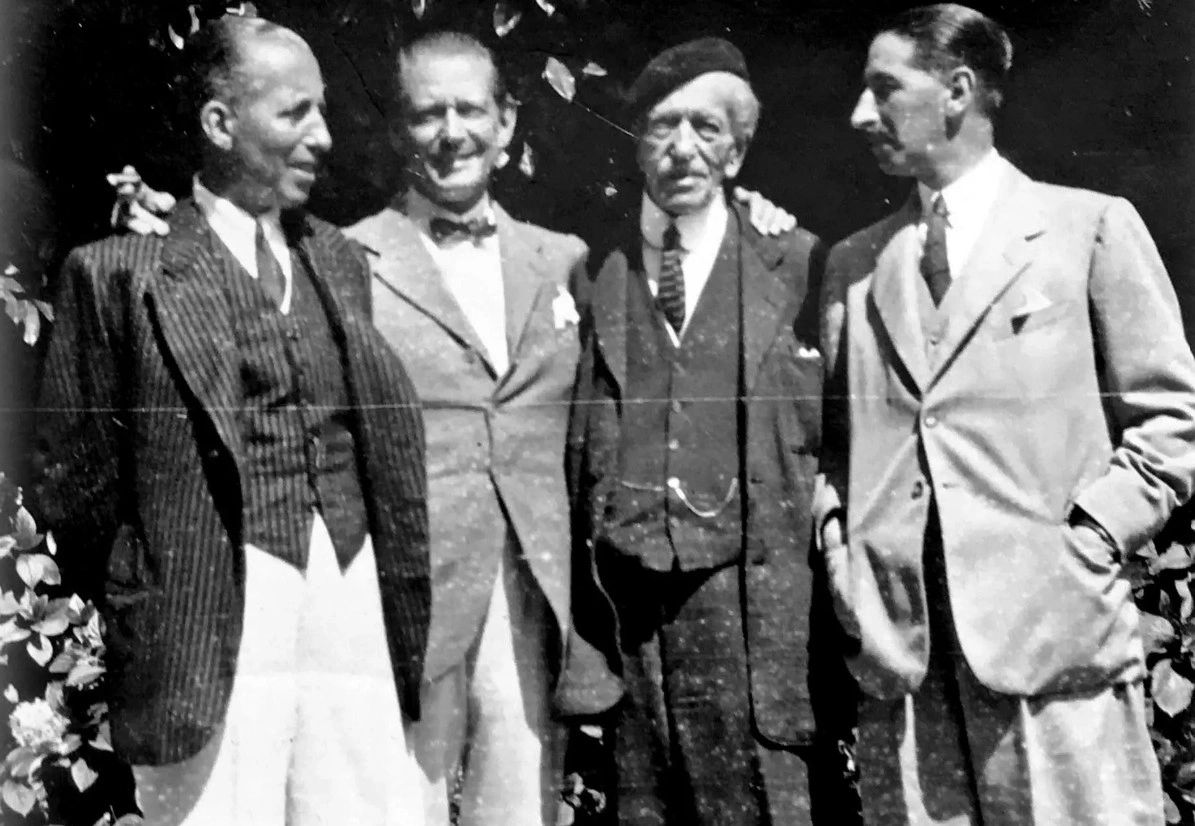 From left to right, Pierre Cartier, Louis Cartier, Unidentified gentleman and Jacques Cartier. Photo source: TheJewellery Editor. From left to right, Pierre Cartier, Louis Cartier, Unidentified gentleman and Jacques Cartier. Photo source: TheJewellery Editor.