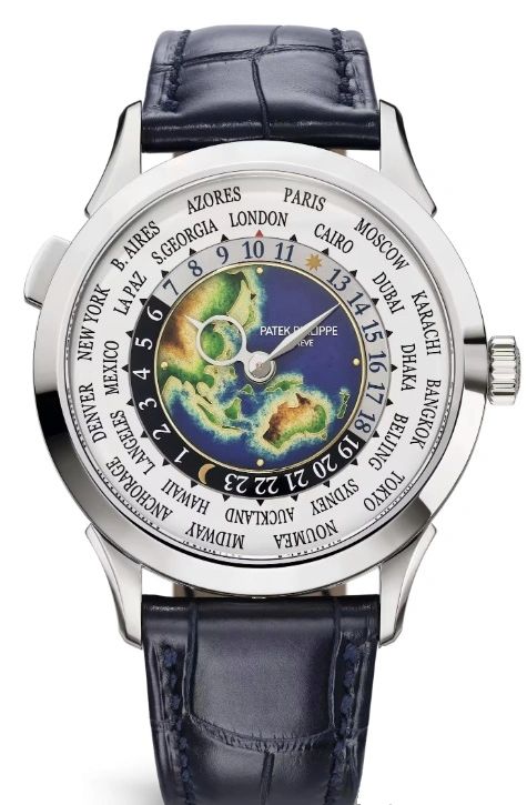 The uber Chic and extremely rare Patek Philippe World Timer ref 5231P The uber Chic and extremely rare Patek Philippe World Timer ref 5231P