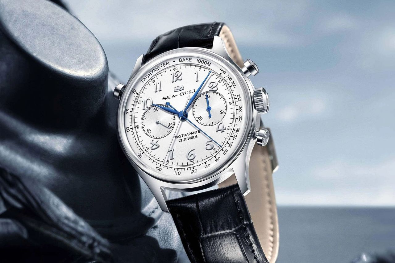 Chinese-made Chronographe a Rattrapante by Sea-Gull, for less than USD 4,000/- Chinese-made Chronographe a Rattrapante by Sea-Gull, for less than USD 4,000/-