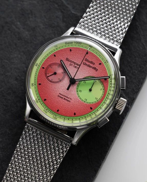The very refreshing and fun Watermelon watch by Studio Underd0g