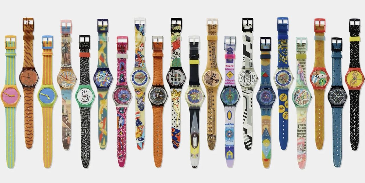 The Swatch was the first ever watch to be used as a Canvas for boundless creativity