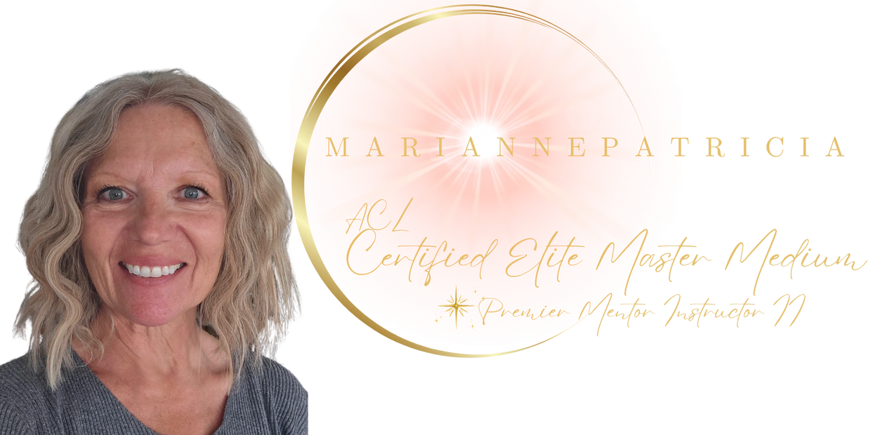 serene banner for MariannePatricia’s professional mediumship mentoring and instruction