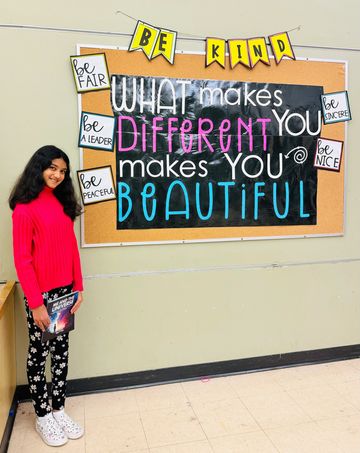 Skyler Farasat featured as a student author at an enriching local school in Sacramento: Heron School