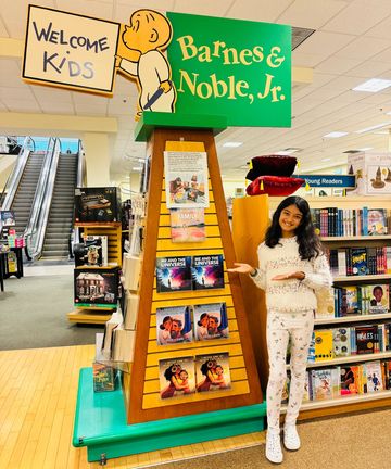 Skye+Fam Books featured at Bay Area's Barnes & Noble store in San Bruno 