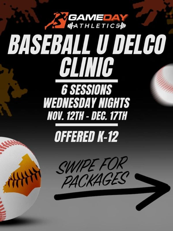 Stay tuned for exciting news about our upcoming 6-week clinic (November 12 - December 17).  EARLY re