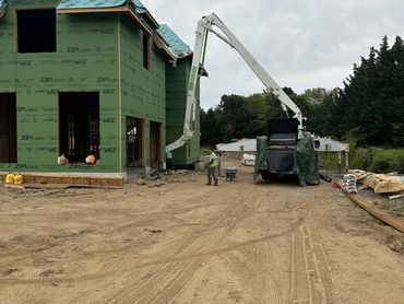 Pouring one redidential foundation at a time!