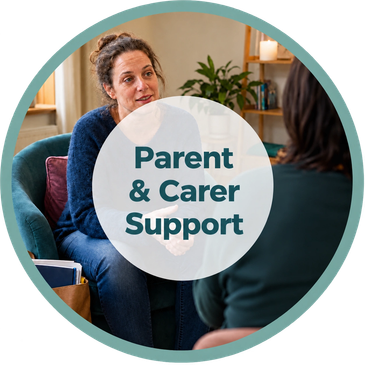 Adult receiving counselling 