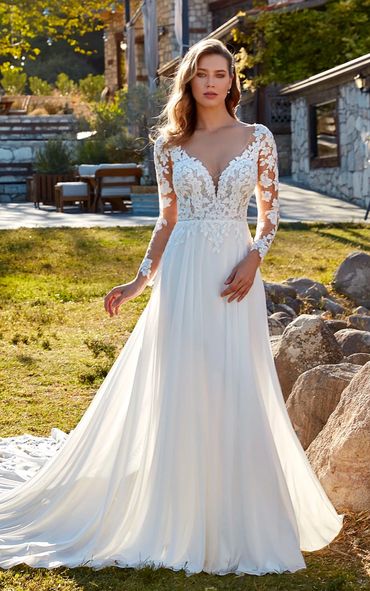 Aline wedding dress