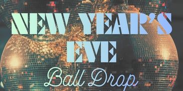 New Year's Eve Ball Drop event announcement.