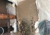 Old Moldy drywall: Before