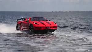 Amphibious jet car at Cove Cay Marina