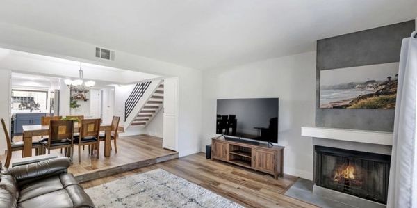living room renovation