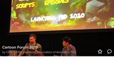 Creative Animating Pitching Cartoon Forum 2019
