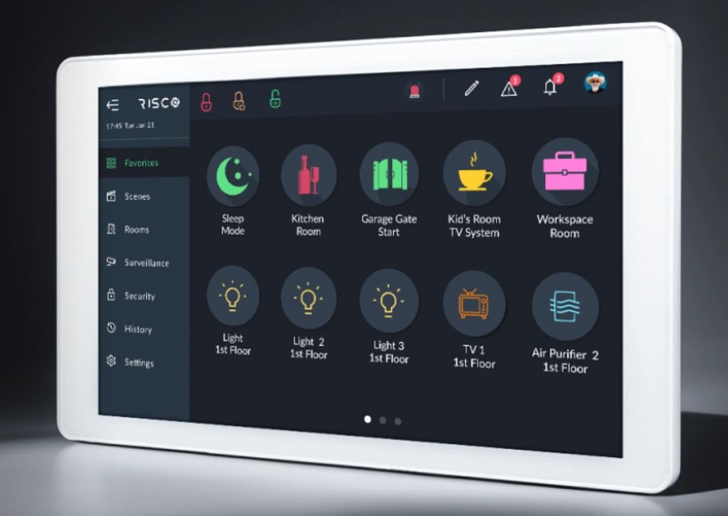 Clavier Risco RisControl