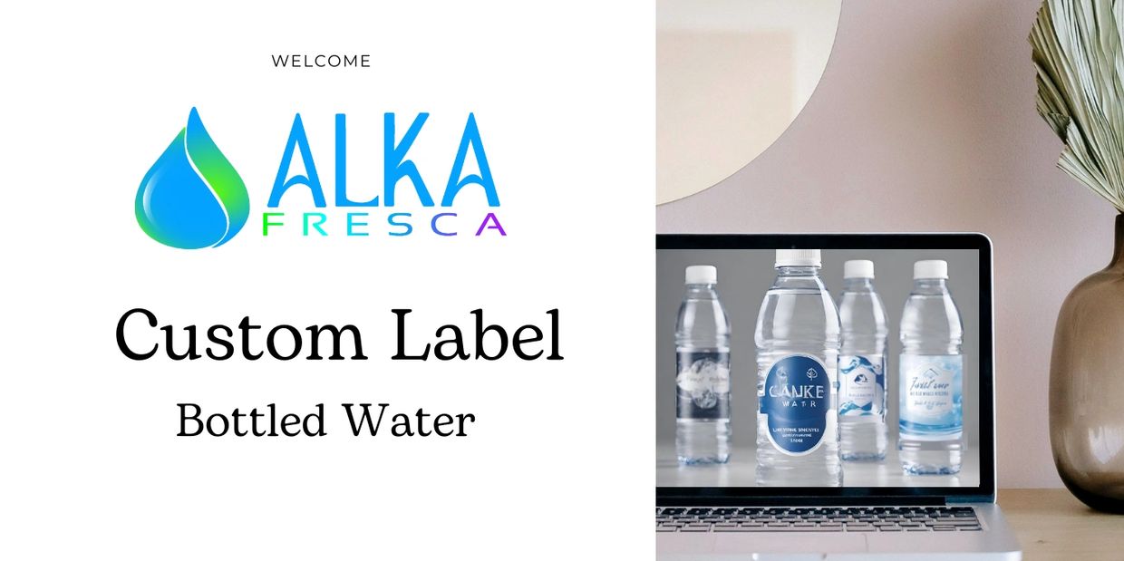 Alka Fresca provides Custom Label Bottled Water for all personal and business occasions.