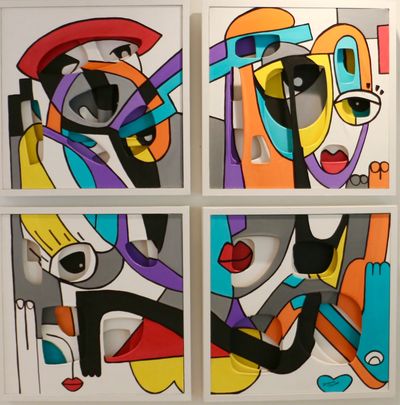 ZHANNA THOMAS ARTIST'S ARTWORT "CANDY GIRL"