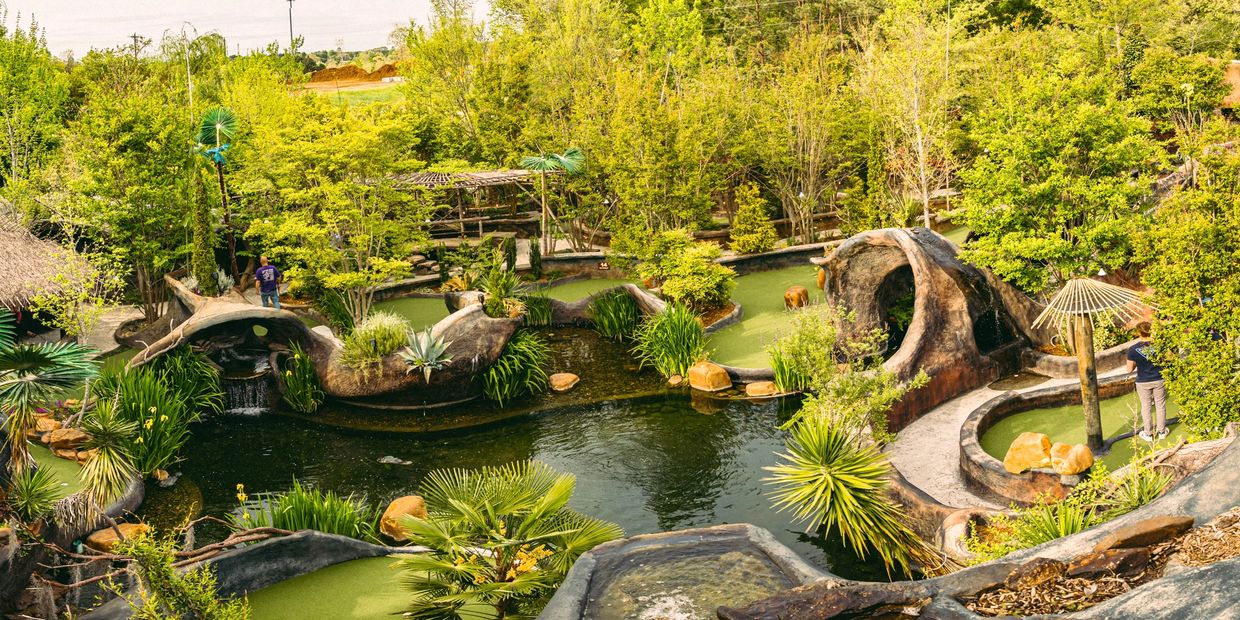 Water gardens and event facilities. by THE OASIS RANCH MINI GOLF in Seneca,  SC - Alignable