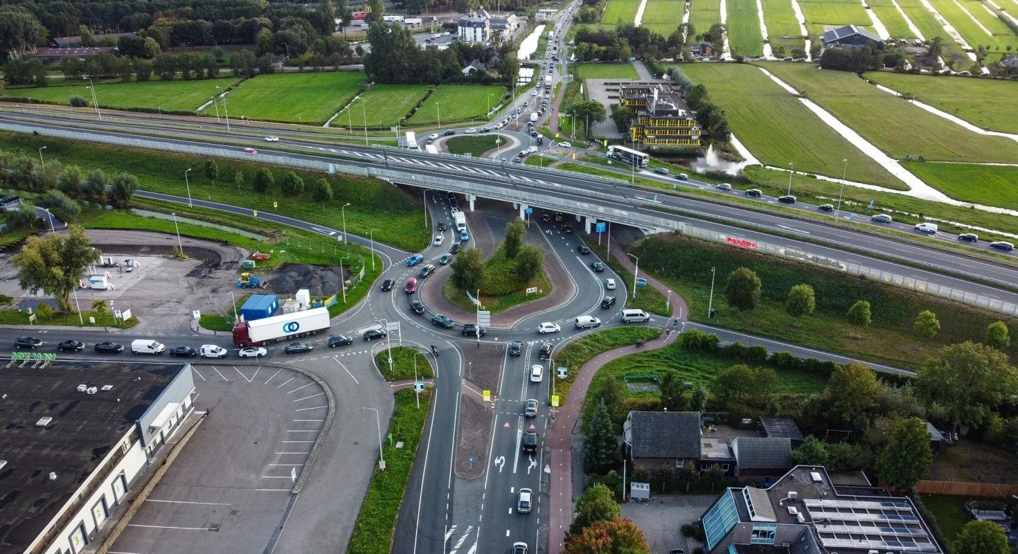 Voorbereiding asfalt onderhoud