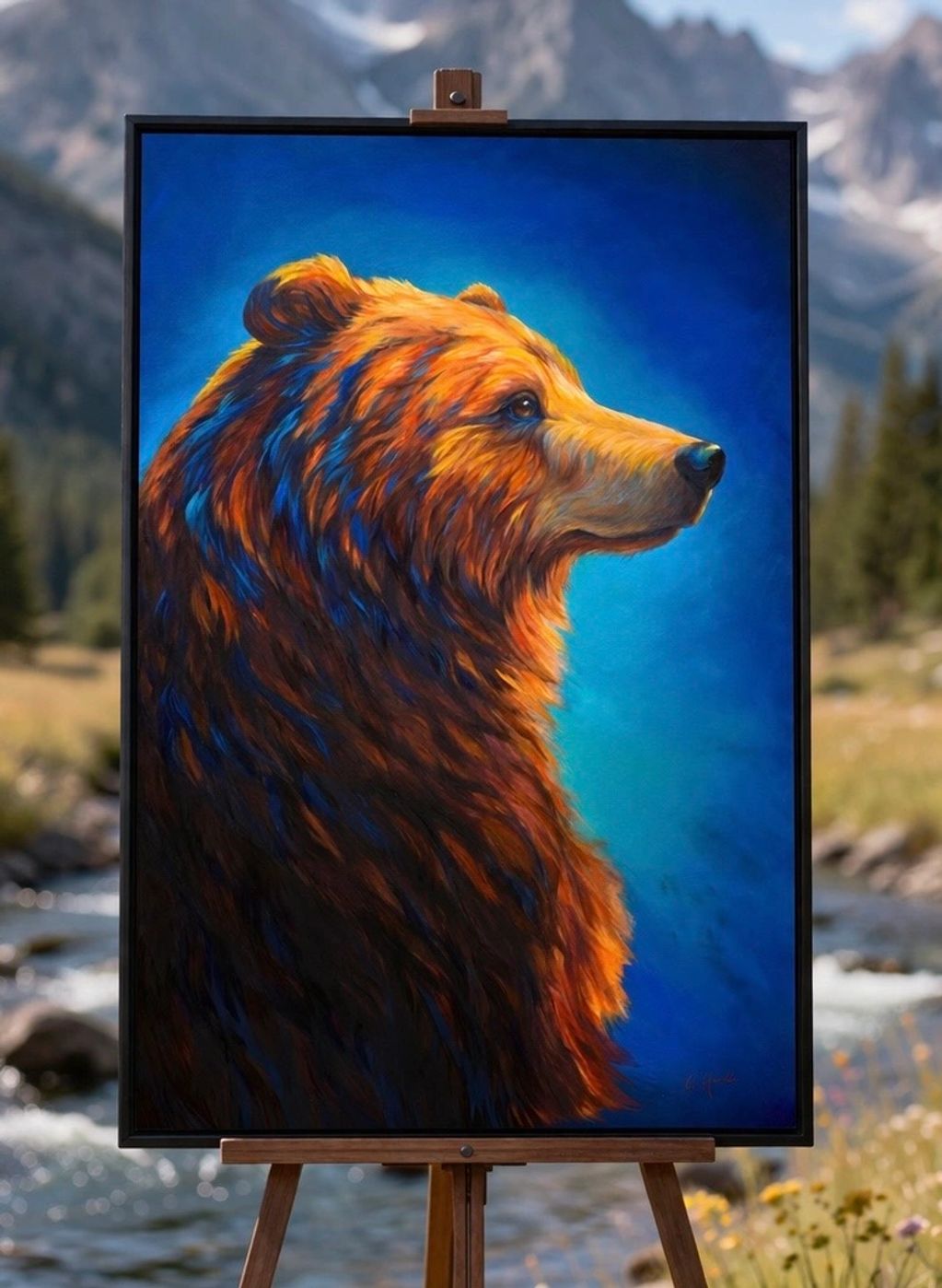 Portrait  of a bear