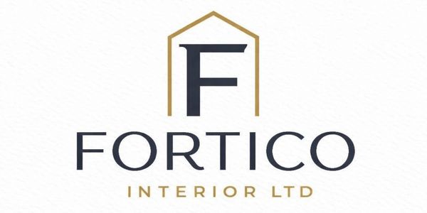 Logo of Fortico Interior Ltd with a stylized letter F inside a house outline.