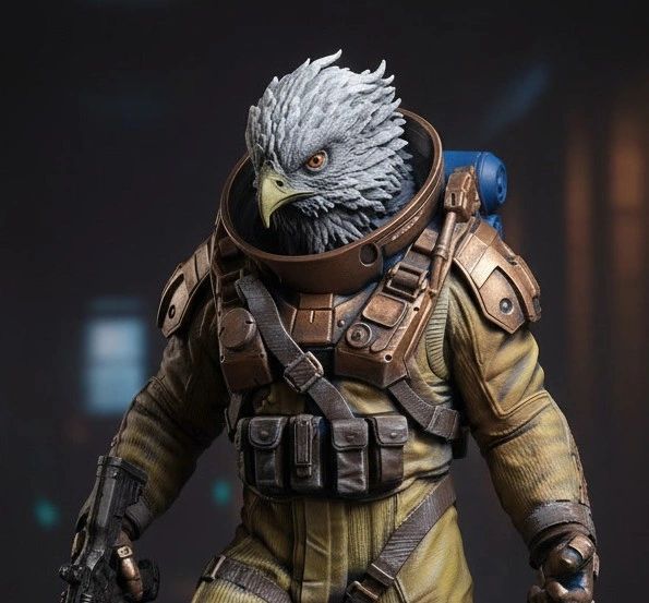 Kraxxi Exchange Officer: Son of Commander Vrak'ir 1/6 Scale Static Display Figure