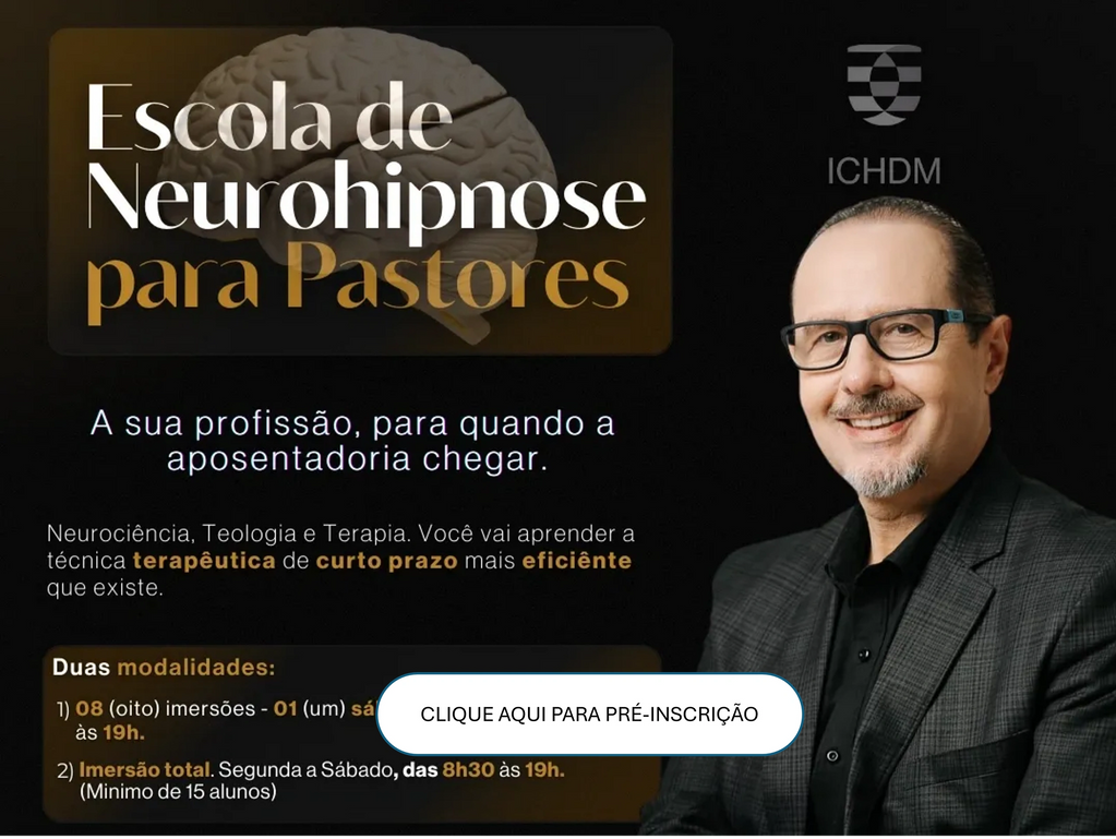Curso de Neurohipnose (Neuromodulação) para Pastores como segunda renda e aposentadoria.
