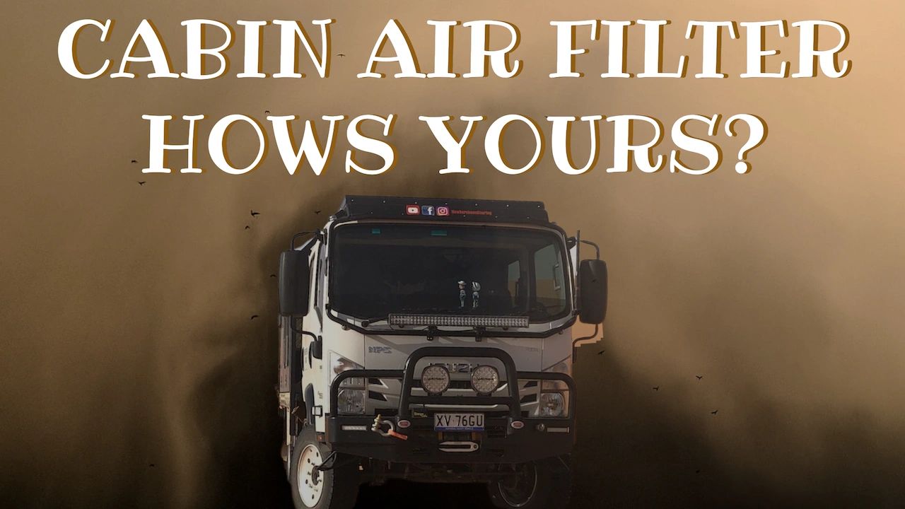 Cabin Air Filter on our NPS Isuzu Truck