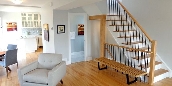 Beautiful complete interior renovation.  Original hardwood floors, new kitchen, bathroom addition.  