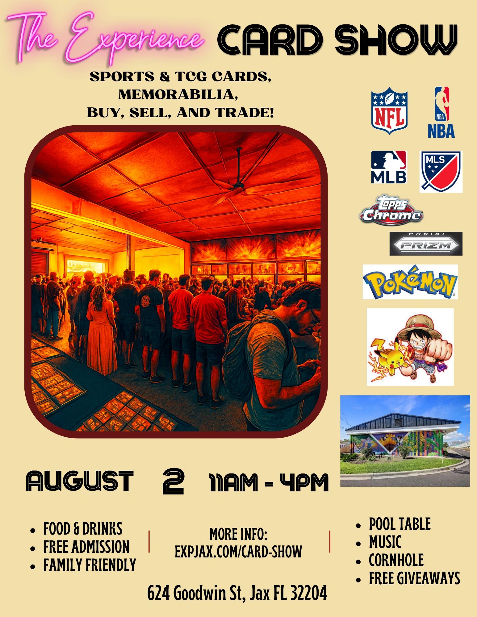 The Experience Card Show August 2nd 2026