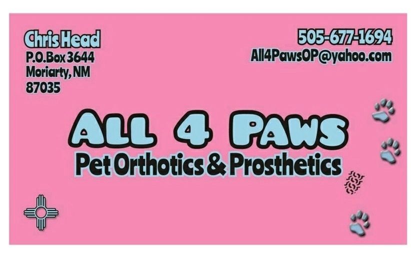 Mobility Help For Pets In New Mexico All 4 Paws OP